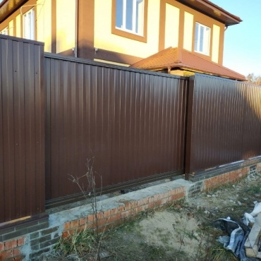 Ворота DoorHan откатные с автоматикой 3200x2200